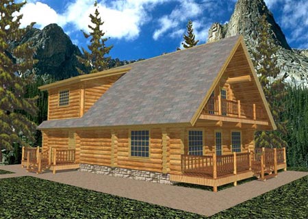 new custom wooden home design
