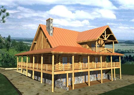 new wooden home